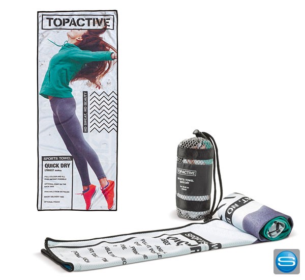 Individuell bedruckbare Sporthandtücher