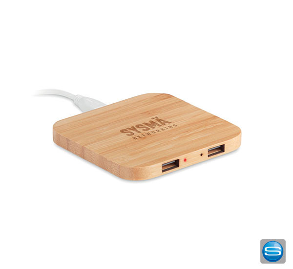 Induktives Ladepad als individuelles Werbegeschenk