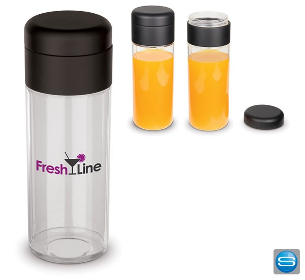 500 ml Tritan Trinkflasche als Werbeartikel mit Logodruck