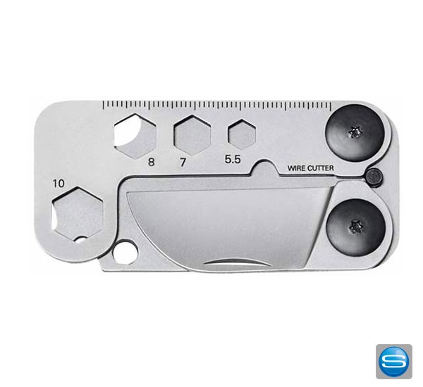 Reise-Toolkarte mit verschiedenen Funktionen