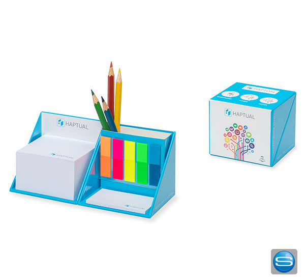 Haftnotizwürfel für den Schreibtisch individuell gestalten