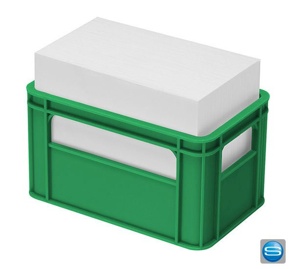 Getränkekasten Zettelbox mit Ihrem Logo bedrucken