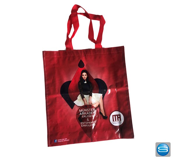 PP Woven Taschen individuell bedrucken mit Ihrem Wunschlogo