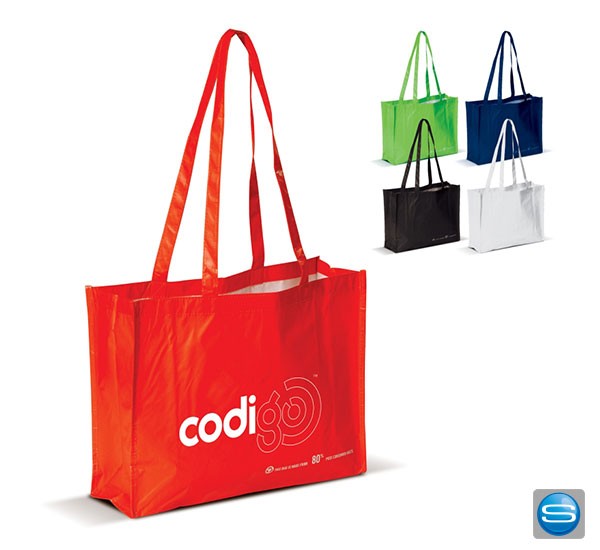 Taschen aus recyceltem Material - PET Taschen mit Ihrem Logo bedrucken