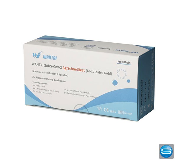 Corona Schnelltest 5er Set Lolli-/Nasaltest