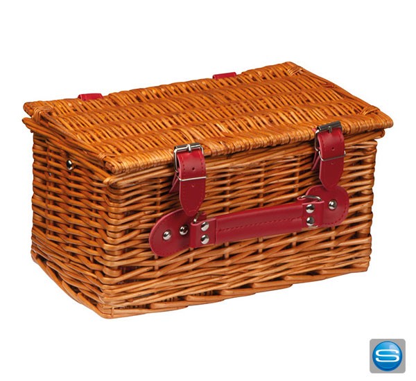 Korb zum Picknicken mit individuellem Label verschenken