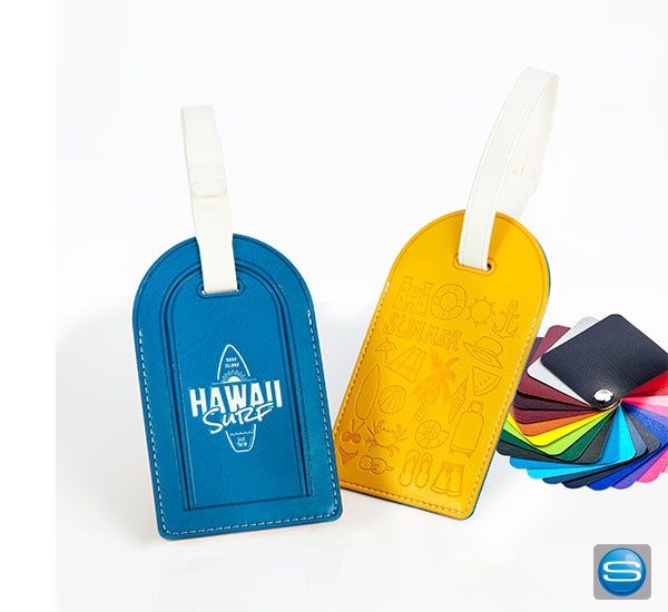 Hochwertiger Kofferanhänger mit Ihrem Logo