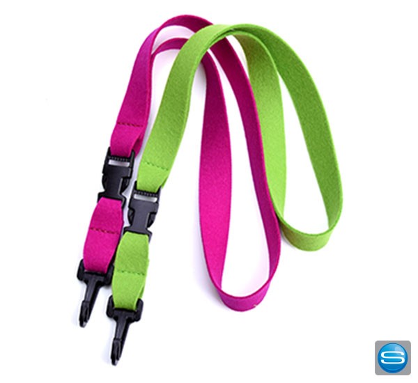 Filzlanyards mit Steckverschluss