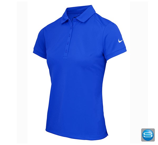 Women's victory Polo von Nike als Werbeträger