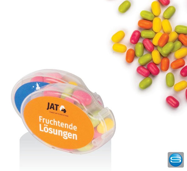 Mini Frucht Dragees als Streuartikel