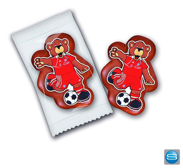 Lebkuchen-Sonderform vollflächig bedrucken