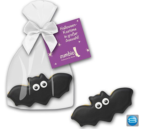 Fledermauskekse als Werbegeschenk für Halloween