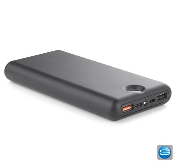 20.000 mAh Powerbank mit individueller Verpackung als Giveaway