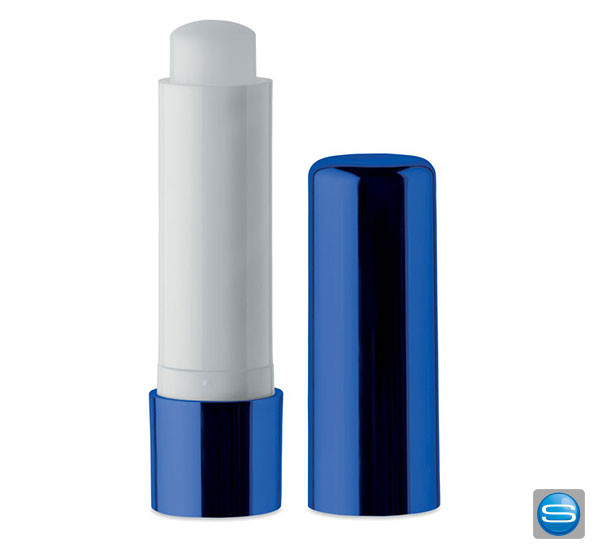 Lippenpflegestift im Metallic-Look mit Ihrem Logo