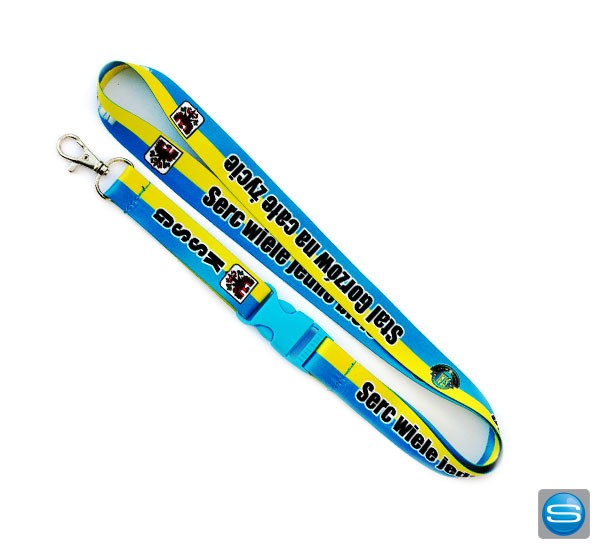 Lanyards mit Plastikverschluss und Metallhaken