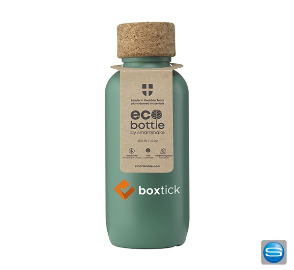 650ml Trinkflasche auf Pflanzenbasis hergestellt mit Logo veredeln
