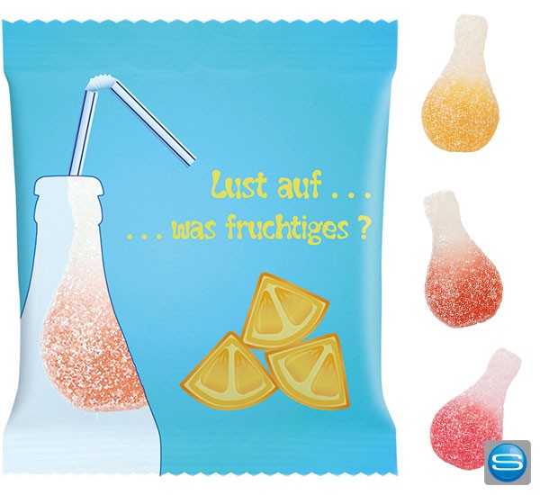 Haribo Orangina Fruchtgummi im Werbetütchen