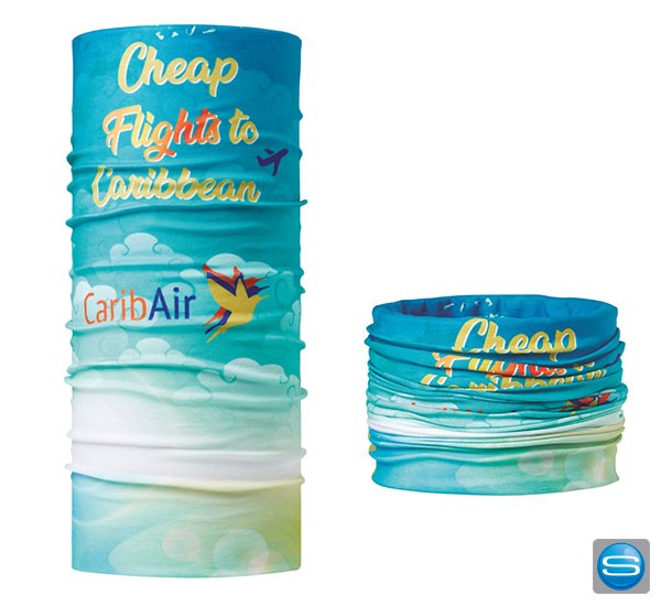 Schlauchschal mit UV-Schutz bedrucken