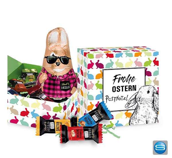 HELLO Premium Präsent mit Ihrem Firmenzeichen