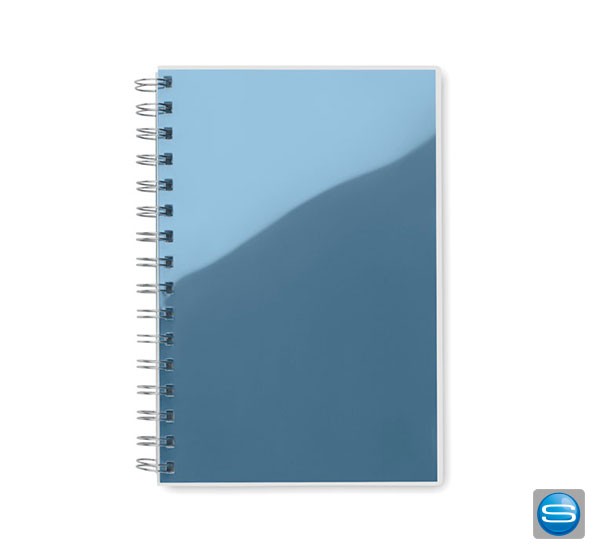 Notizbuch mit RPET-Einband als Werbemittel mit Logo