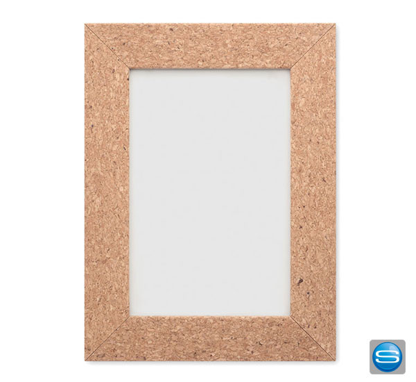 Bilderrahmen aus Kork mit Ihrem Firmenzeichen