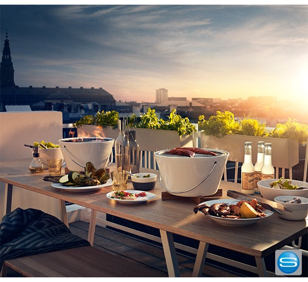 Tischgrill von Eva Solo mit Ihrem Logo