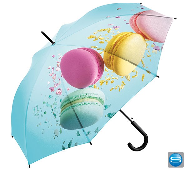 Automatik-Stockschirm von FARE mit Allover-Druck