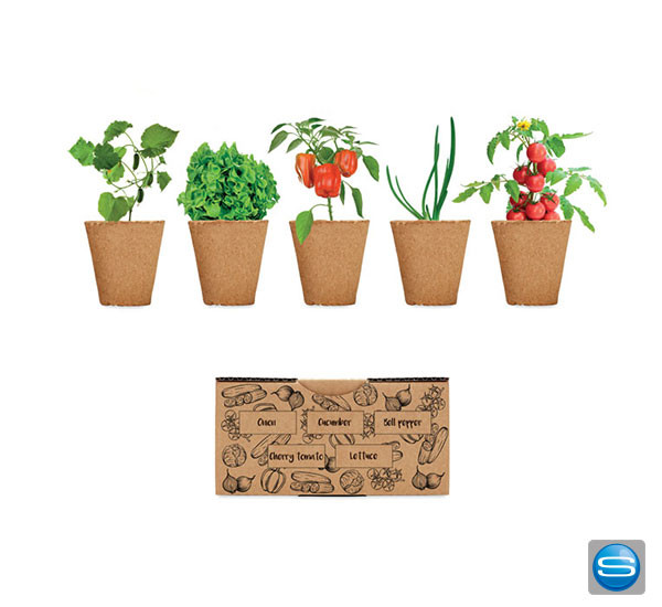 Saat Set Salat mit Ihrem Logo bedruckt