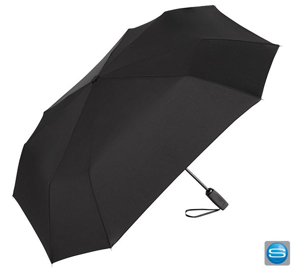 Quadratischer Automatik Taschenschirm als Werbegeschenk von FARE