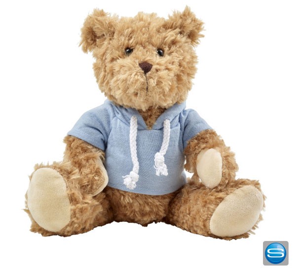 Stoff Teddybär mit Platz für Ihr Logo