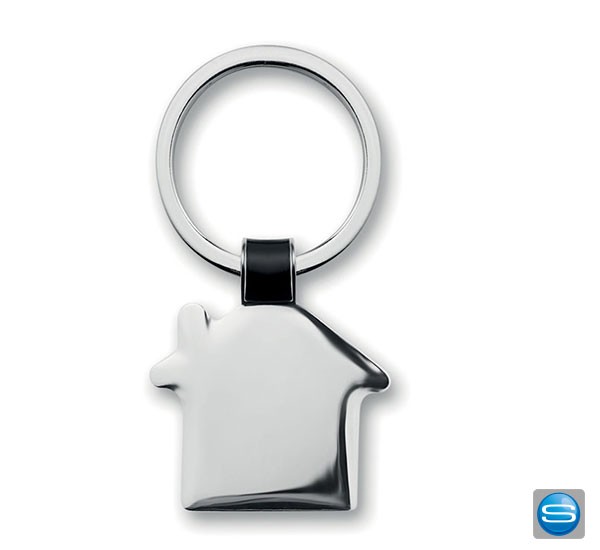 Schlüsselanhänger Haus mit Gravur