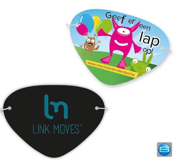 Piraten Augenklappe bedrucken mit Ihrem Logo