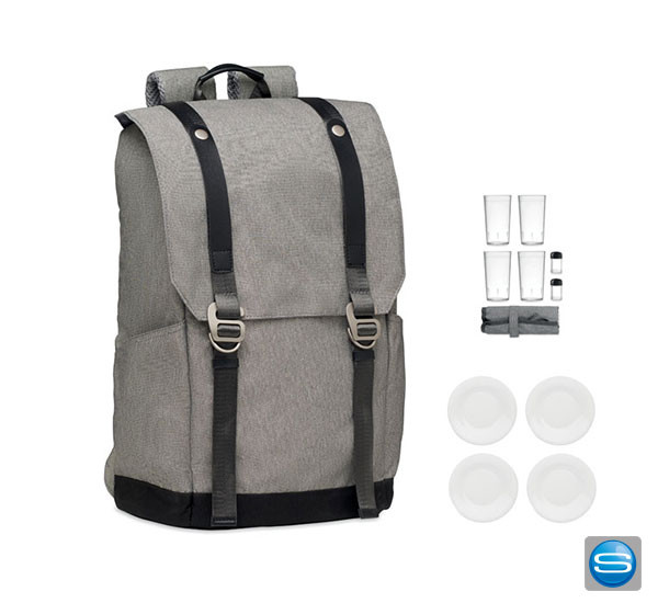 Picknick Rucksack mit Ihrem Logo veredelt