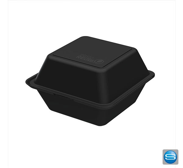 Burger Essensbox als Werbeartikel mit Logo gravieren