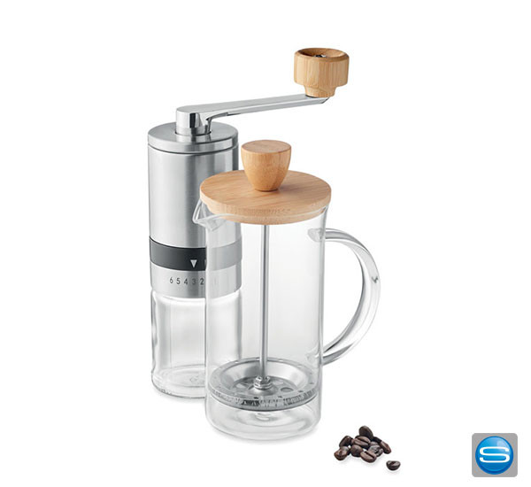 Kaffee-Set als Werbeartikel mit Logodruck