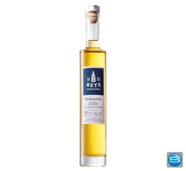 Weihnachtslikör als Präsent zu Weihnachten mit Ihrem Logo