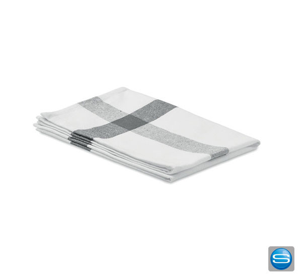 Bedruckbares Geschirrtuch aus recyceltem Polycotton mit Ihrem Logo