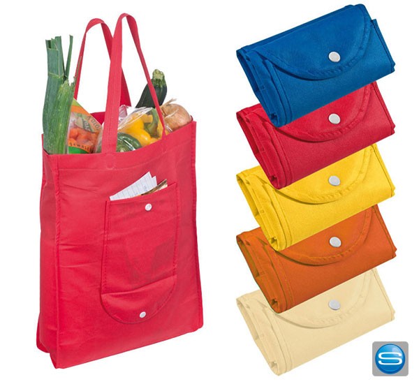 Faltbare Einkaufstasche mit Ihrem Logo bedrucken