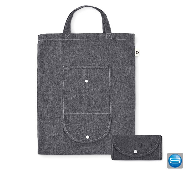 Faltbare 2tone Einkaufstasche als Werbegeschenk