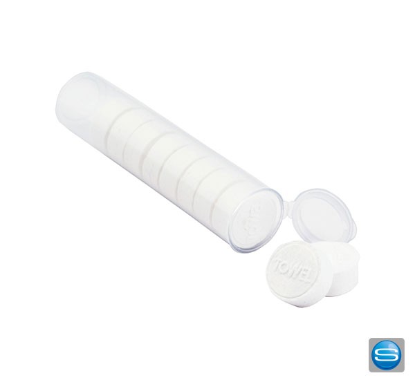 Schrumpftücher im Etui als Werbegeschenk bedrucken