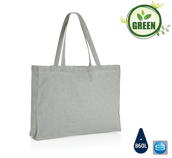 Nachhaltige Shopper aus recycelter Baumwolle bedrucken lassen