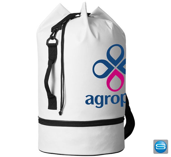 Seesack aus Polyester mit Logoaufdruck