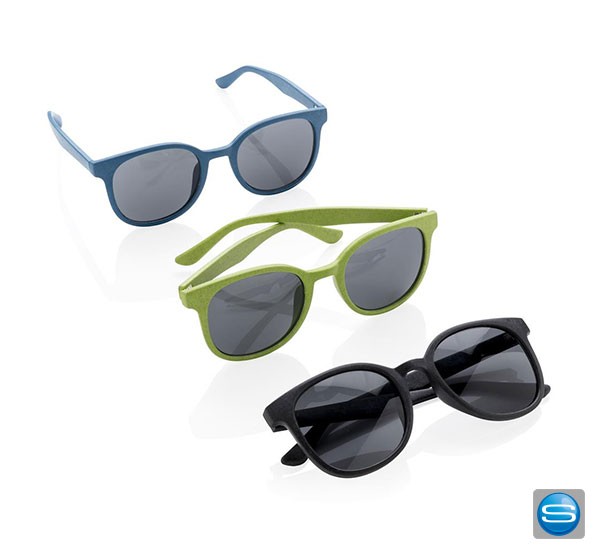 Weizenstroh Sonnenbrille mit Ihrem Logo