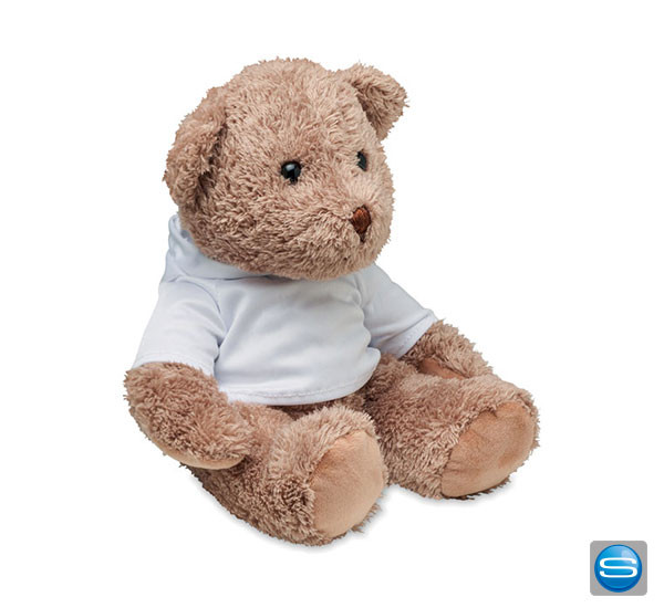 Teddybär mit Kapuzenpulli und Ihrem Firmenzeichen