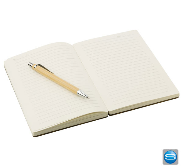 Bambus “Ariella” Notizbuch individuell veredeln