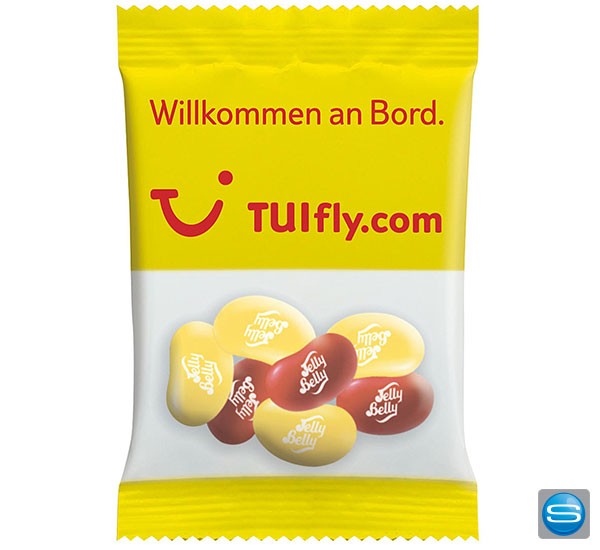 Original Jelly Belly Beans sortenrein in Ihren Firmenfarben oder gemischt nach Wunsch