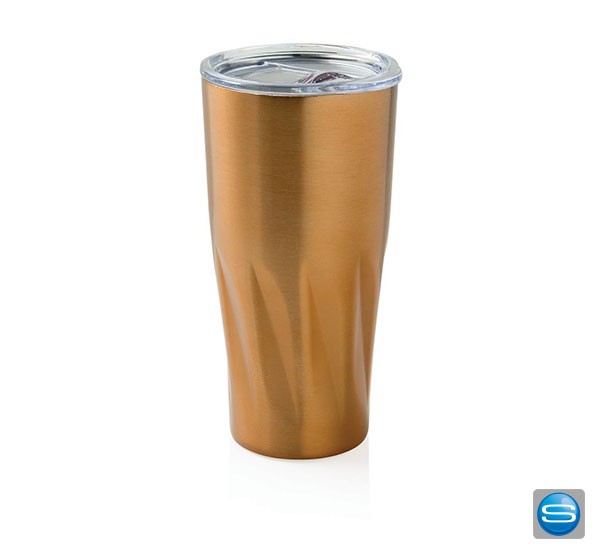 Kupfer- Vakuum Isolierbecher mit Logo bedruckt
