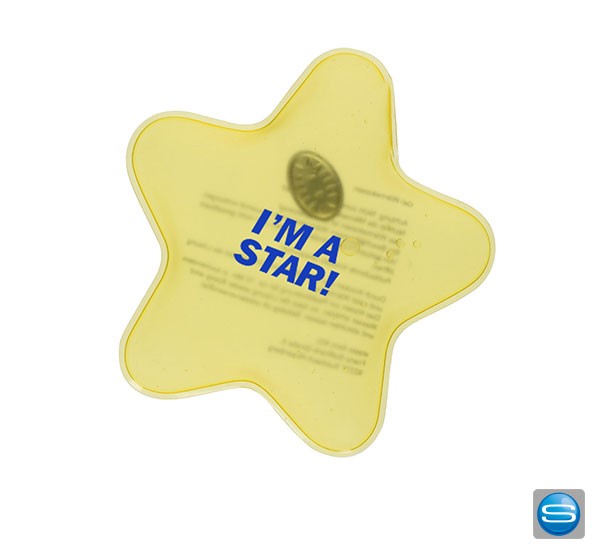 Stern Wärmekissen als Werbeartikel