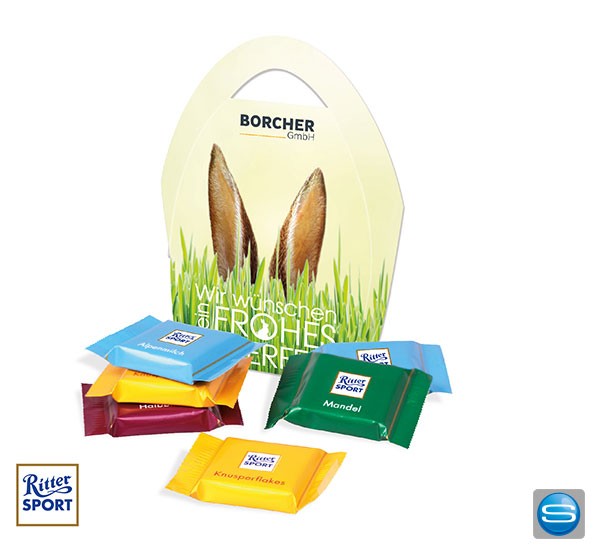 Ostertüte mit Lindt Schokolade als Werbegeschenk