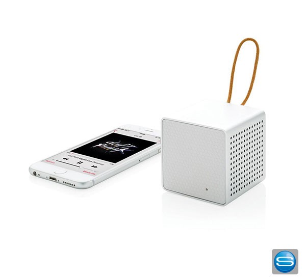 Vibe Wireless Lautsprecher mit Logo bedruckt